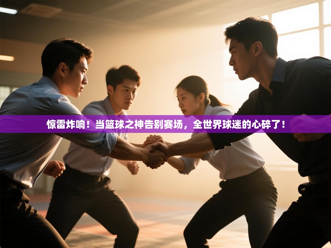 惊雷炸响！当篮球之神告别赛场，全世界球迷的心碎了！  第1张